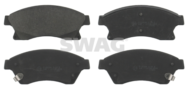 set placute frana,frana disc 40 91 6789 SWAG